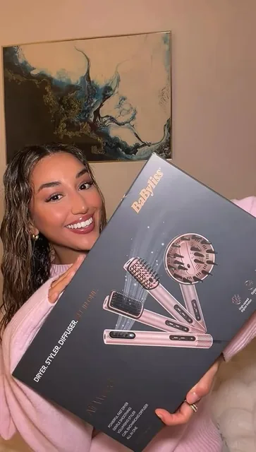 Hauptansicht von BaByliss Air Wand AS6556E · Haartrockner und Stylinggerät 4-in-1