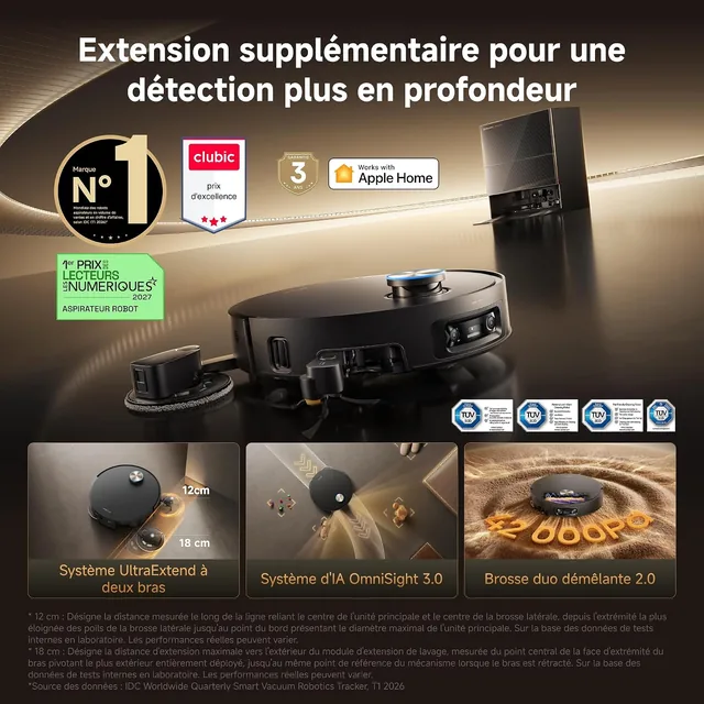 Hauptansicht von Dreame X60 Pro Ultra Complete · Saug- und Wischroboter 42 000 Pa