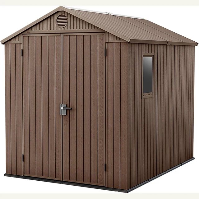 Hauptansicht Keter Darwin 6x8, 190 × 244 cm, Holzoptik, wetterfest und mit Boden