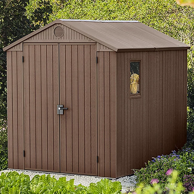 Hauptansicht Keter Darwin 6x8, 190 × 244 cm, Holzoptik, wetterfest und mit Boden