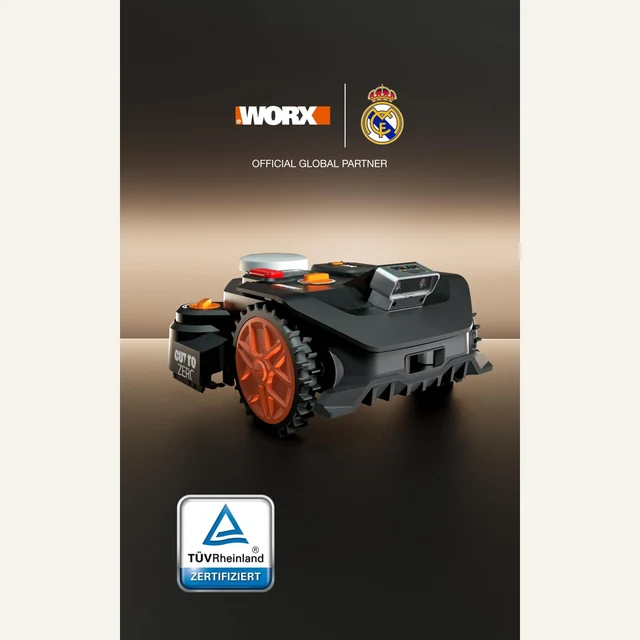Hauptansicht WORX Landroid Vision Cloud WR306E, bis 600 m², VSLAM + RTK Cloud ohne Begrenzungskabel